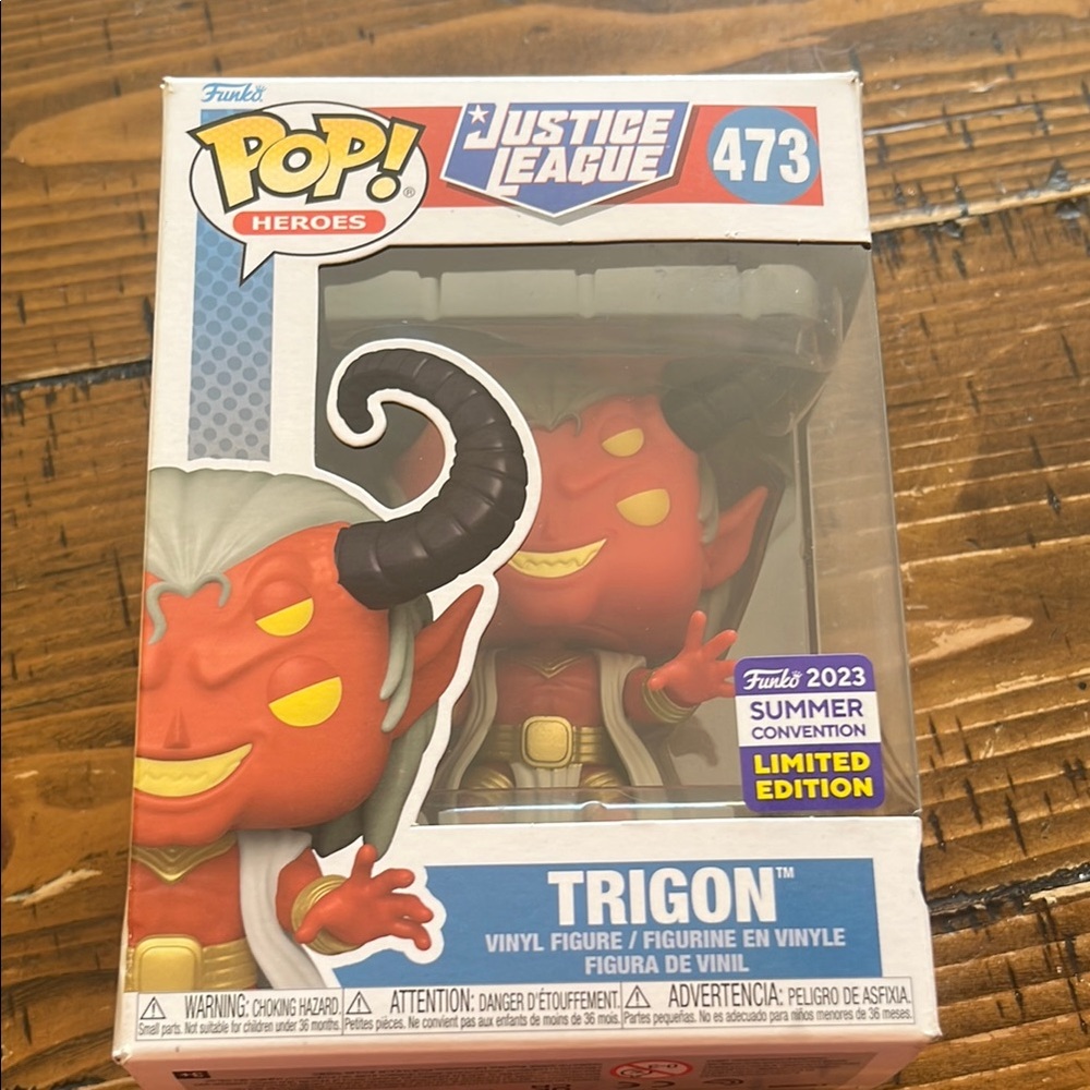 Funko Pop! Heroes Justice League Trigon - Red and Black